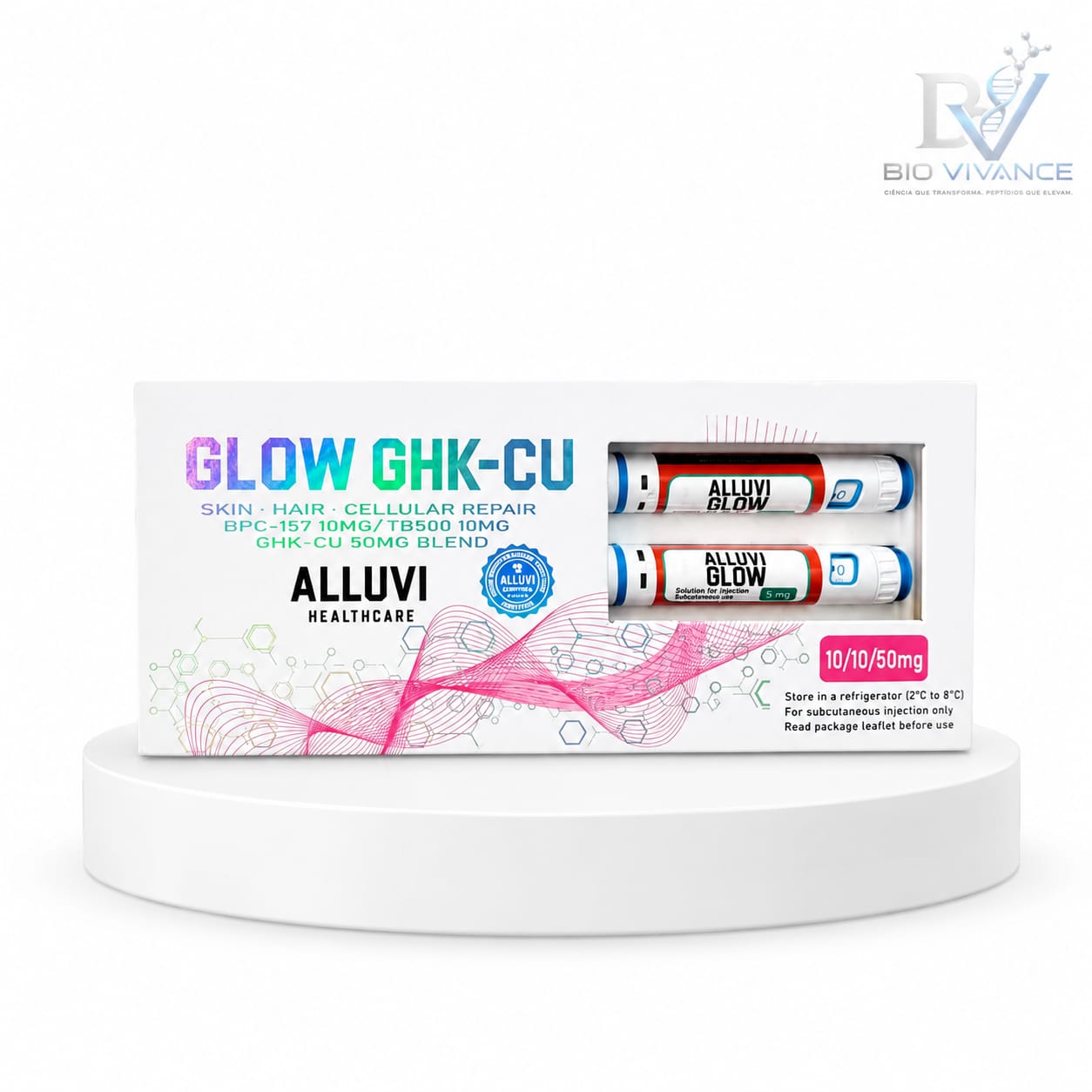Glow GHK-Cu Blend BPC-157/TB500 Alluvi